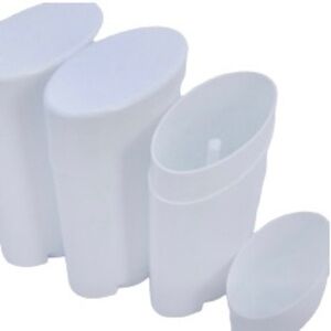 Empty White Deodorant Containers, [Pack of 3] New